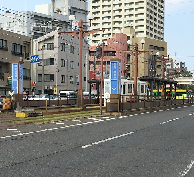 市電谷山線 郡元南駅