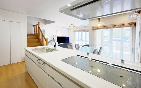 キッチン吊戸棚撤去・オープン化